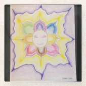 内灯 ガラスコースター (正面)