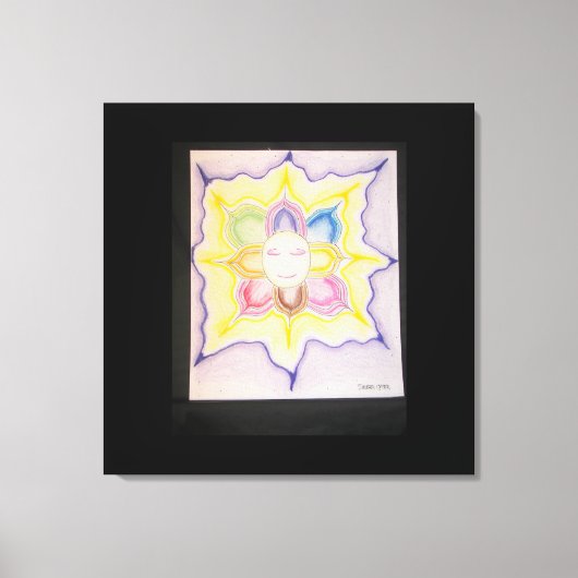 内灯 キャンバスプリント (正面)