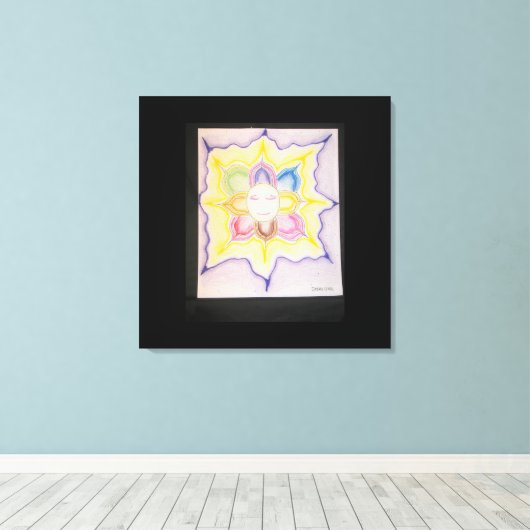 内灯 キャンバスプリント (インサイチュ (ウッドフロア))