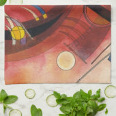 内燃抽象芸術絵画ズ キッチンタオル (折り畳み)