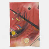 内燃抽象芸術絵画ズ キッチンタオル (縦)