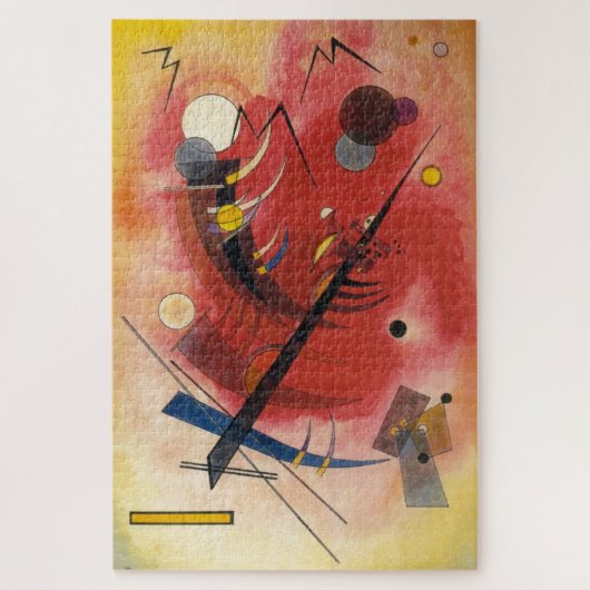 内燃抽象芸術絵画ズ ジグソーパズル (縦)