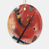 内燃抽象芸術絵画ズ セラミックオーナメント (左)