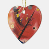 内燃抽象芸術絵画ズ セラミックオーナメント (左)