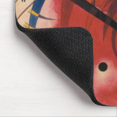 内燃抽象芸術絵画ズ マウスパッド (コーナー)