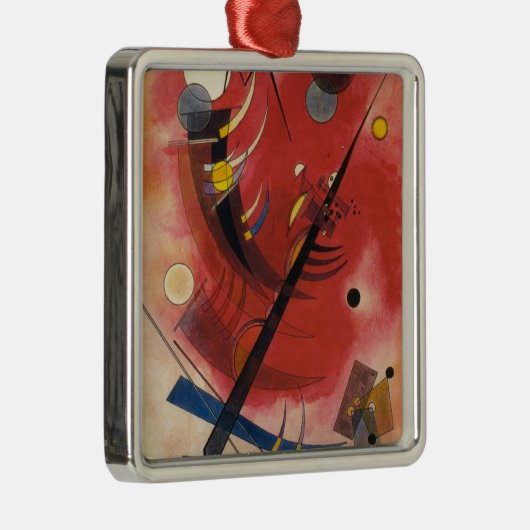 内燃抽象芸術絵画ズ メタルオーナメント (右)