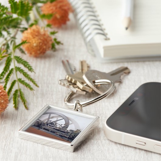 内燃機関 キーホルダー (側面)