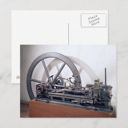内燃機関 ポストカード (正面/裏面)