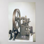 内燃機関， 1876 ポスター (正面)