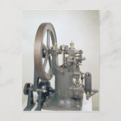 内燃機関， 1876 ポストカード (正面)