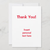 内皮ファンシー三 サンキューカード (裏面)