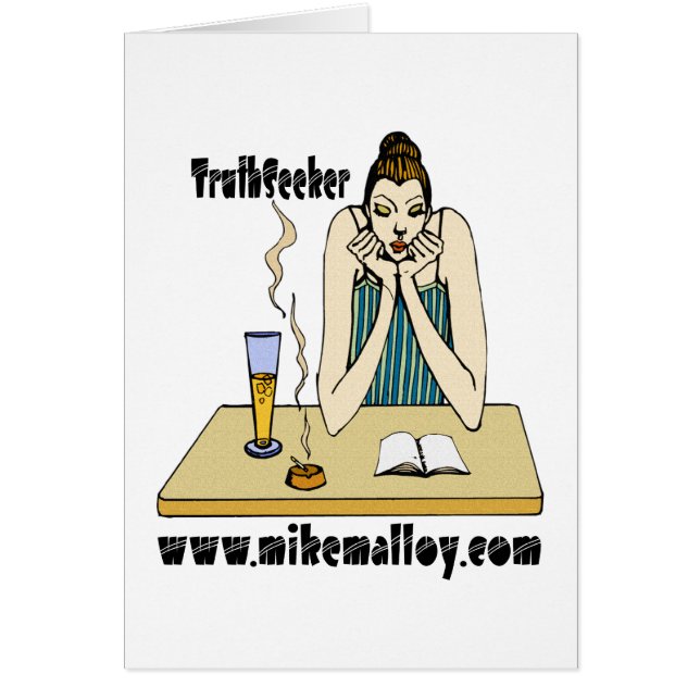 内省的なTRUTHSEEKERカード (正面)