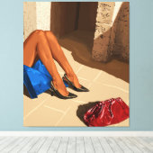 内省 キャンバスプリント (インサイチュ (ウッドフロア))