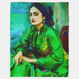 内省 フリースブランケット