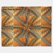 内省 フリースブランケット (正面(横))