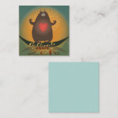 内禅を修める ノートカード (正面/裏面)