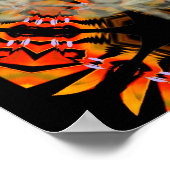 内美しいサイケデリックポスター ポスター (角)