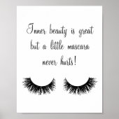 内美しい素晴らしは少しマスカラ ポスター (正面)