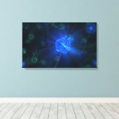 内胚形成 キャンバスプリント (インサイチュ (ウッドフロア))