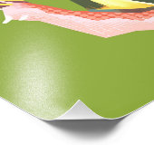 内脊椎動物パーティーカタツムリ中文プリント フォトプリント            (角)