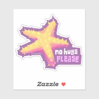 内脊椎動物ヒトデ – 中ステッカー シール