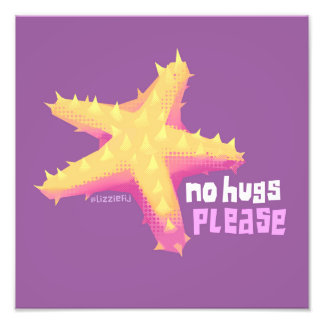 内脊椎動物ヒトデ – 中級アートプリント フォトプリント