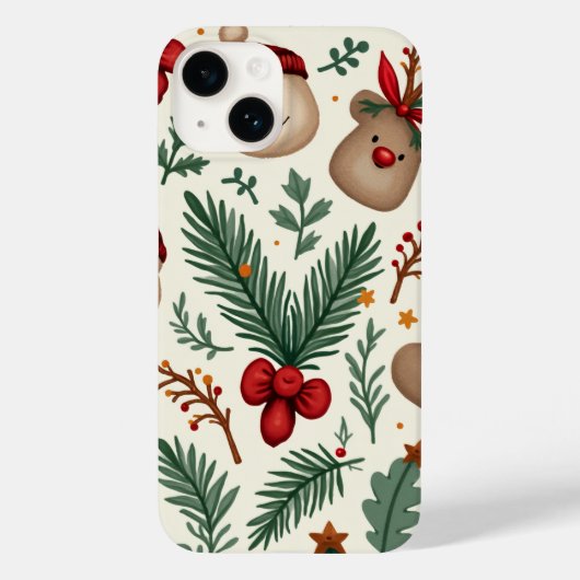 内臓クリスマス Case-Mate iPhoneケース (裏面)