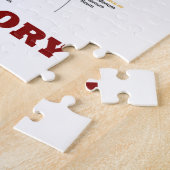 内臓無し栄光無し(消化系のユーモア) ジグソーパズル (側面)