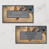 内装や大工用の木枠！bu 名刺 (正面/裏面)