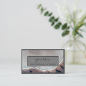 内装や大工用の木枠！bu 名刺 (スタンド正面)