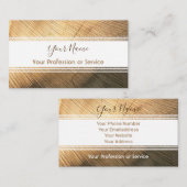 内装ストライプや大工用の木造の! 名刺 (正面/裏面)