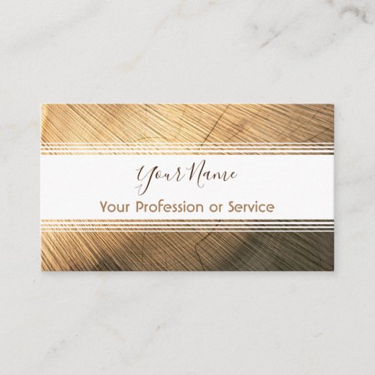 内装ストライプや大工用の木造の! 名刺 (正面)