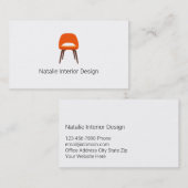 内装デザインプロフェッショナル名刺 名刺 (正面/裏面)