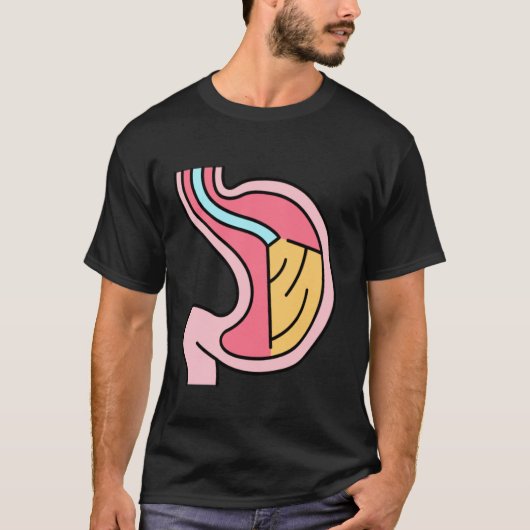 内視鏡看護師 内視鏡テク Tシャツ (正面)