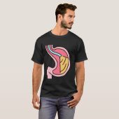 内視鏡看護師 内視鏡テク Tシャツ (正面フル)