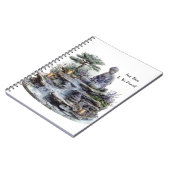 内調和仏螺旋ノート ノートブック (左側)