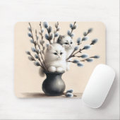 内輪の猫 マウスパッド (マウス)