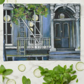 内部から発光する球 キッチンタオル (折り畳み)