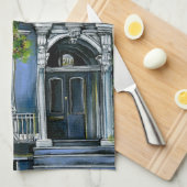 内部から発光する球 キッチンタオル (四つ折り)