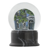 内部から発光する球 スノーグローブ (正面)