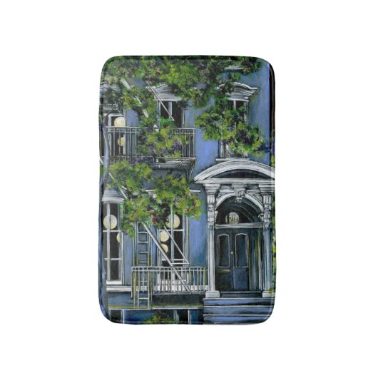 内部から発光する球 バスマット (正面縦)