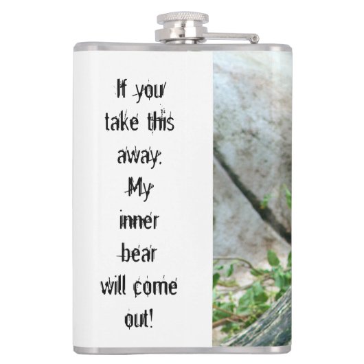 内部くま フラスク (裏面)