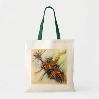 内部のつる植物のバッグ トートバッグ