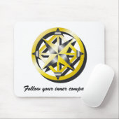 内部のコンパスのマウスパッド マウスパッド (マウス)