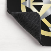 内部のコンパスのマウスパッド マウスパッド (コーナー)