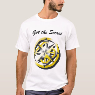 内部のコンパスの人のTシャツ Tシャツ