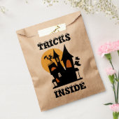 内部のトリック | カスタムハロウィーンキャンディーフェイズバッグ フェイバーバッグ (封をした状態)
