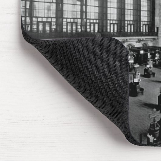 内部のニューヨーク株式市場はマンハッタンを下げます マウスパッド (コーナー)