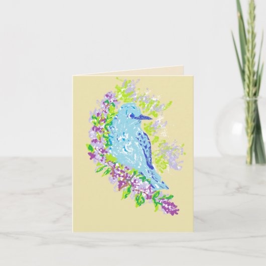 内部のノートカ空白のード カード (正面)