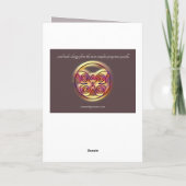 内部のライトNEWGAU -芸術カード カード (裏面)